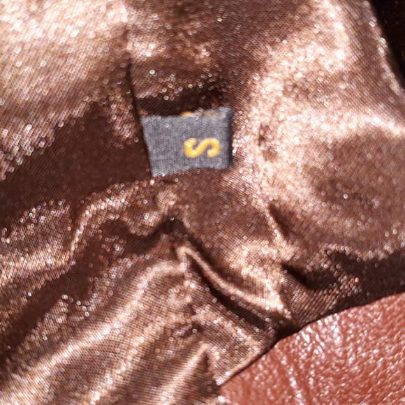 Sexy Women's Grande Pieles Leather Jacket with Beaver Fur Collar - Picture 8 of 8